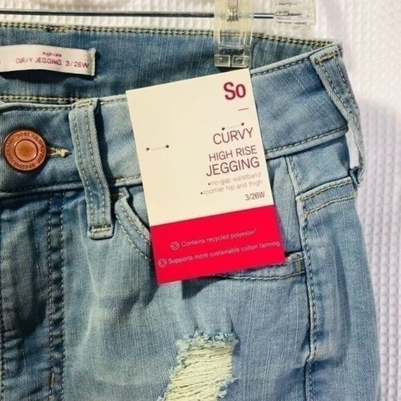 So Curvy Jegging Jeans  3/26w.  0363 - Picture 6 of 6